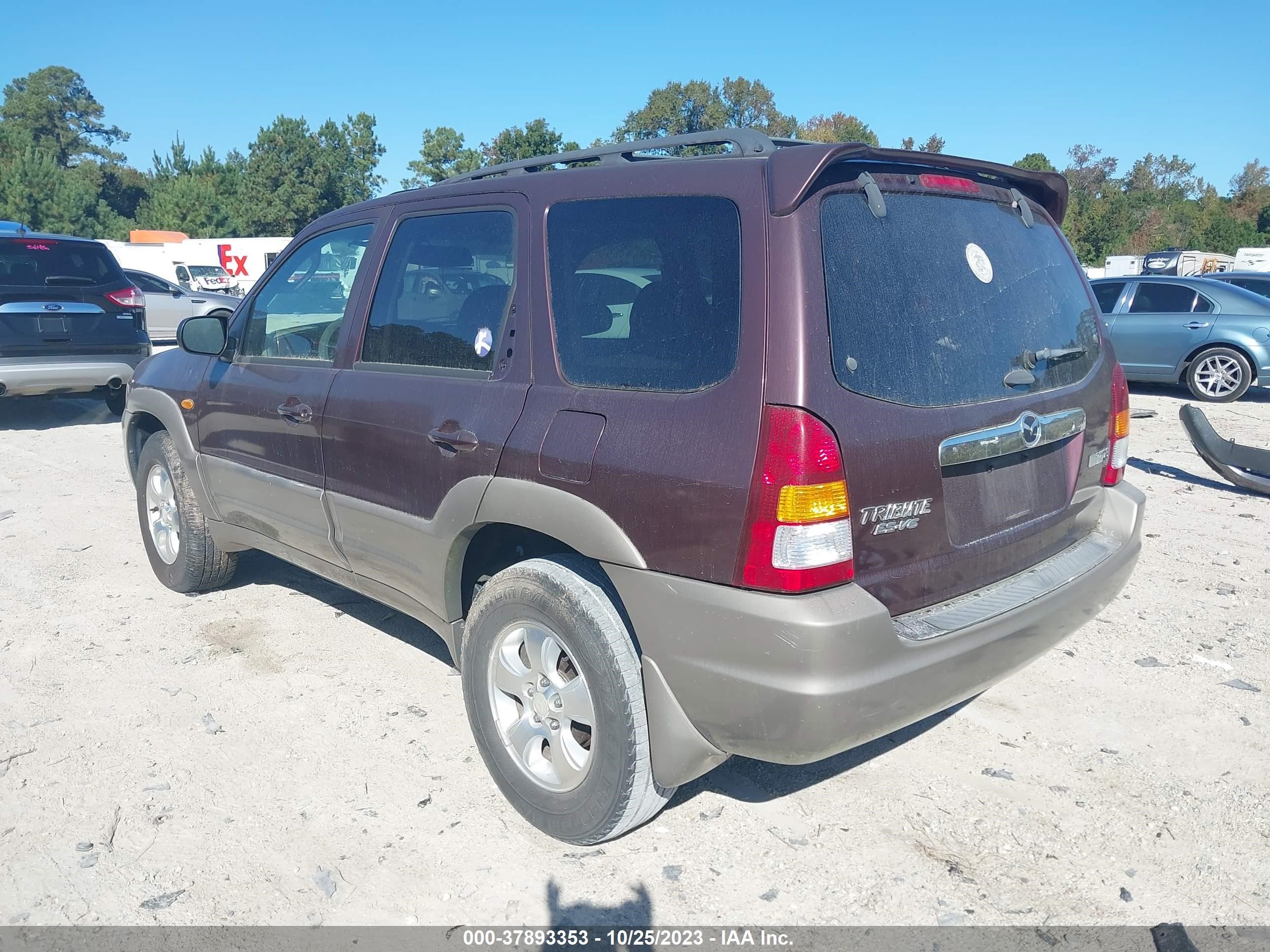 Photo 2 VIN: 4F2YU09172KM51629 - MAZDA TRIBUTE 