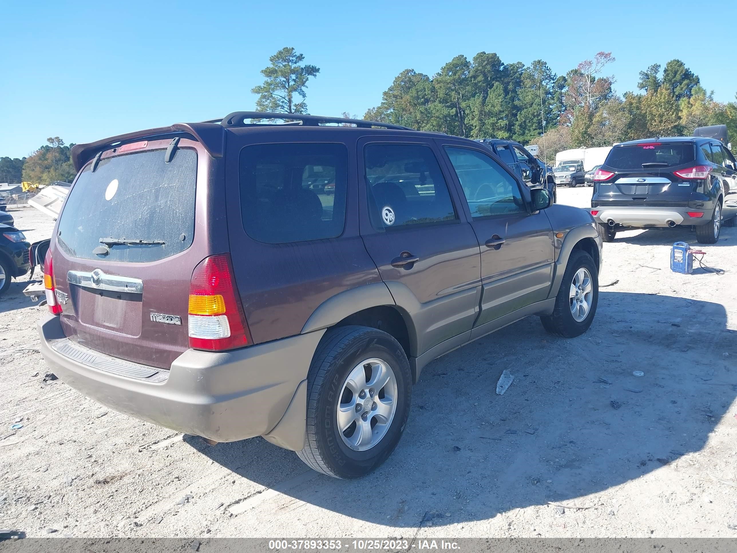 Photo 3 VIN: 4F2YU09172KM51629 - MAZDA TRIBUTE 