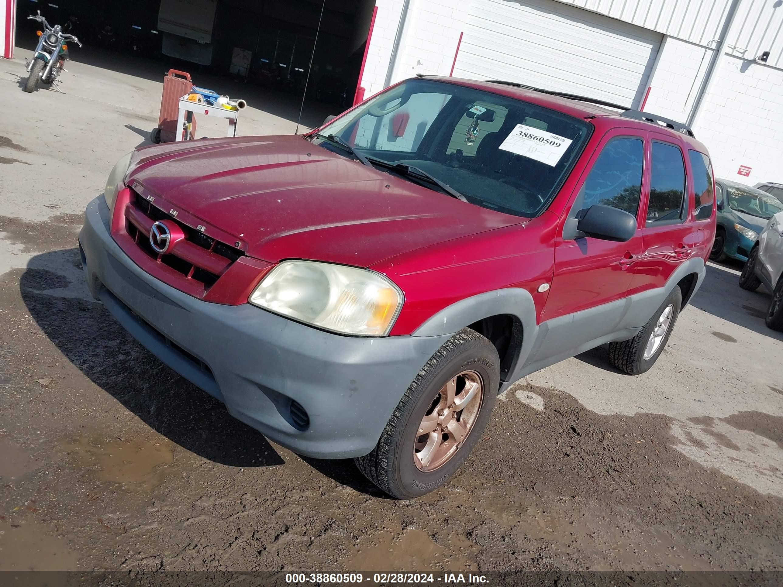 Photo 1 VIN: 4F2YZ02Z65KM63566 - MAZDA TRIBUTE 