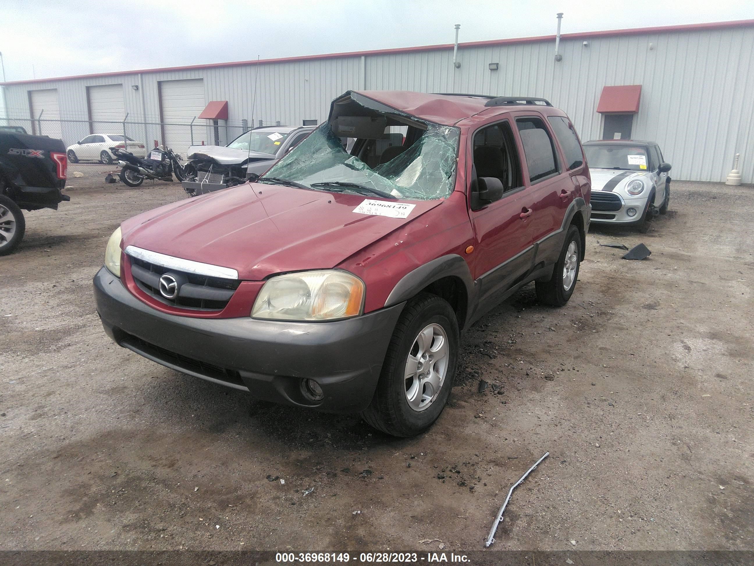 Photo 1 VIN: 4F2YZ04104KM00615 - MAZDA TRIBUTE 