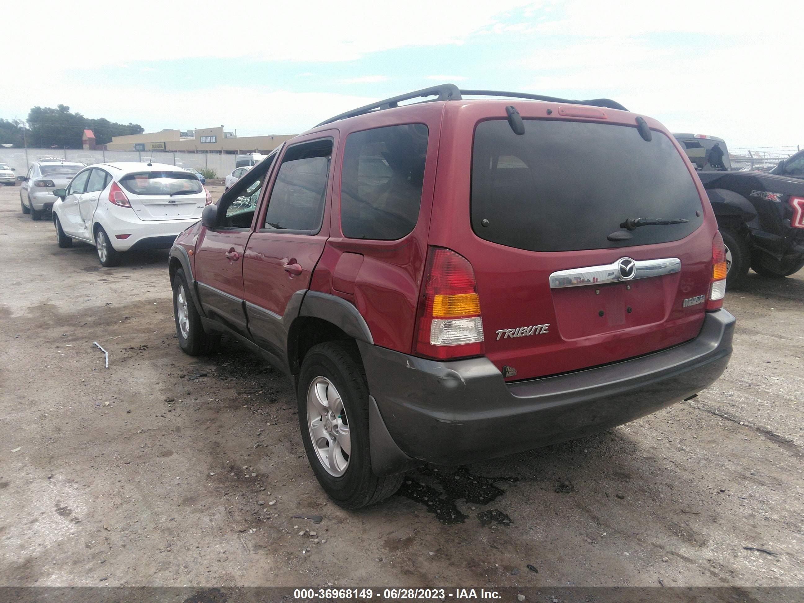 Photo 2 VIN: 4F2YZ04104KM00615 - MAZDA TRIBUTE 