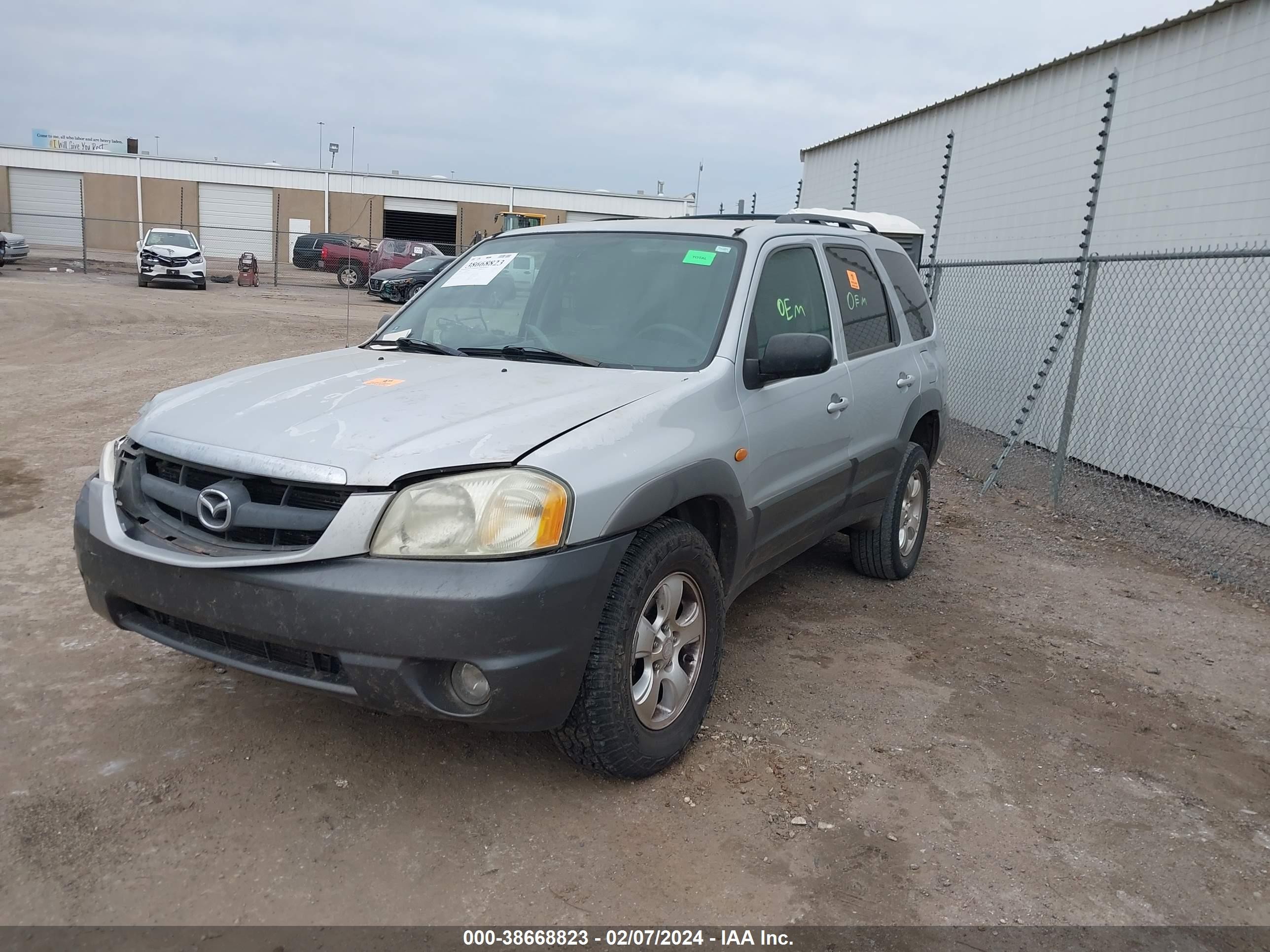 Photo 1 VIN: 4F2YZ04123KM26325 - MAZDA TRIBUTE 