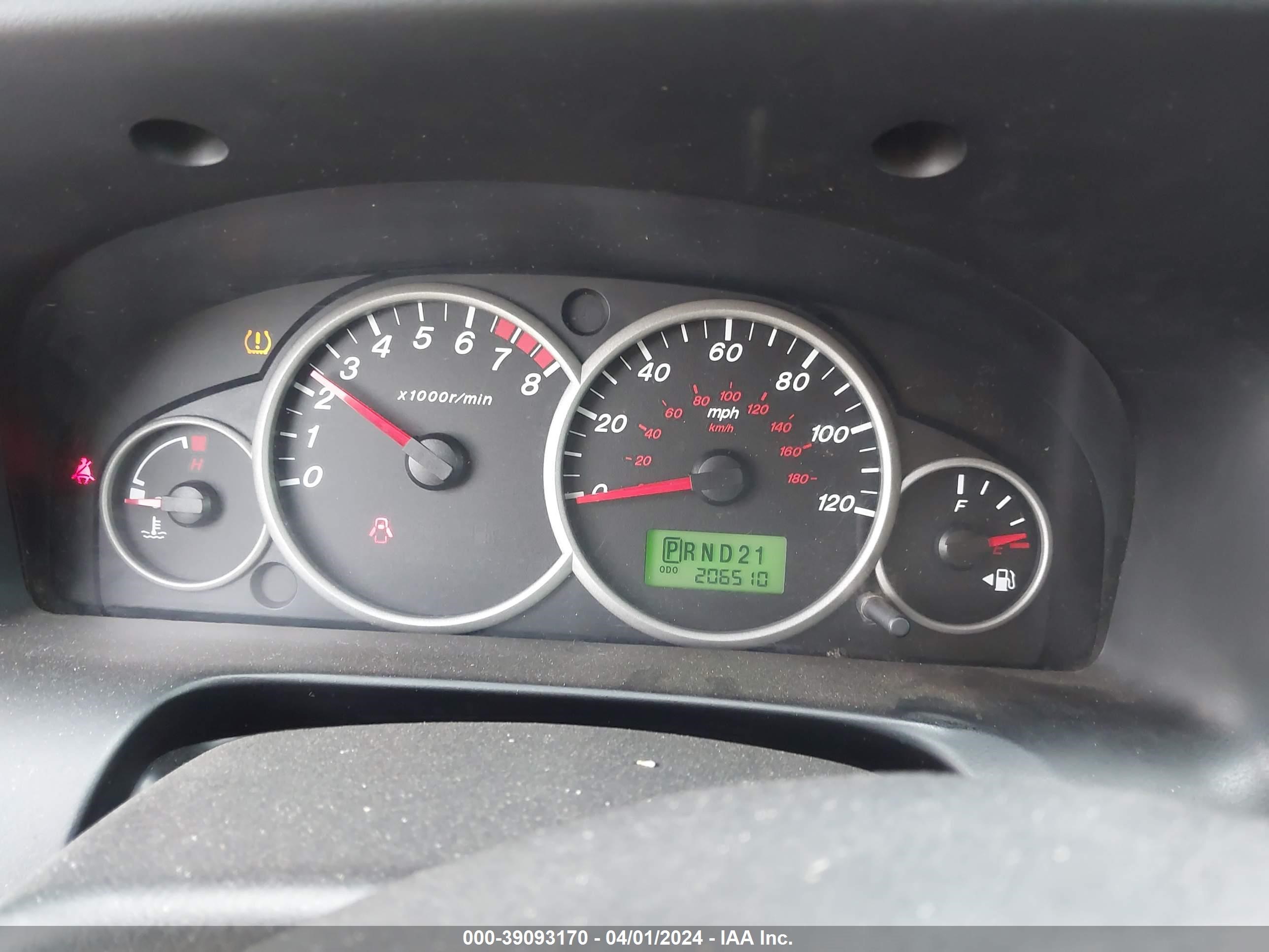 Photo 6 VIN: 4F2YZ04126KM20190 - MAZDA TRIBUTE 