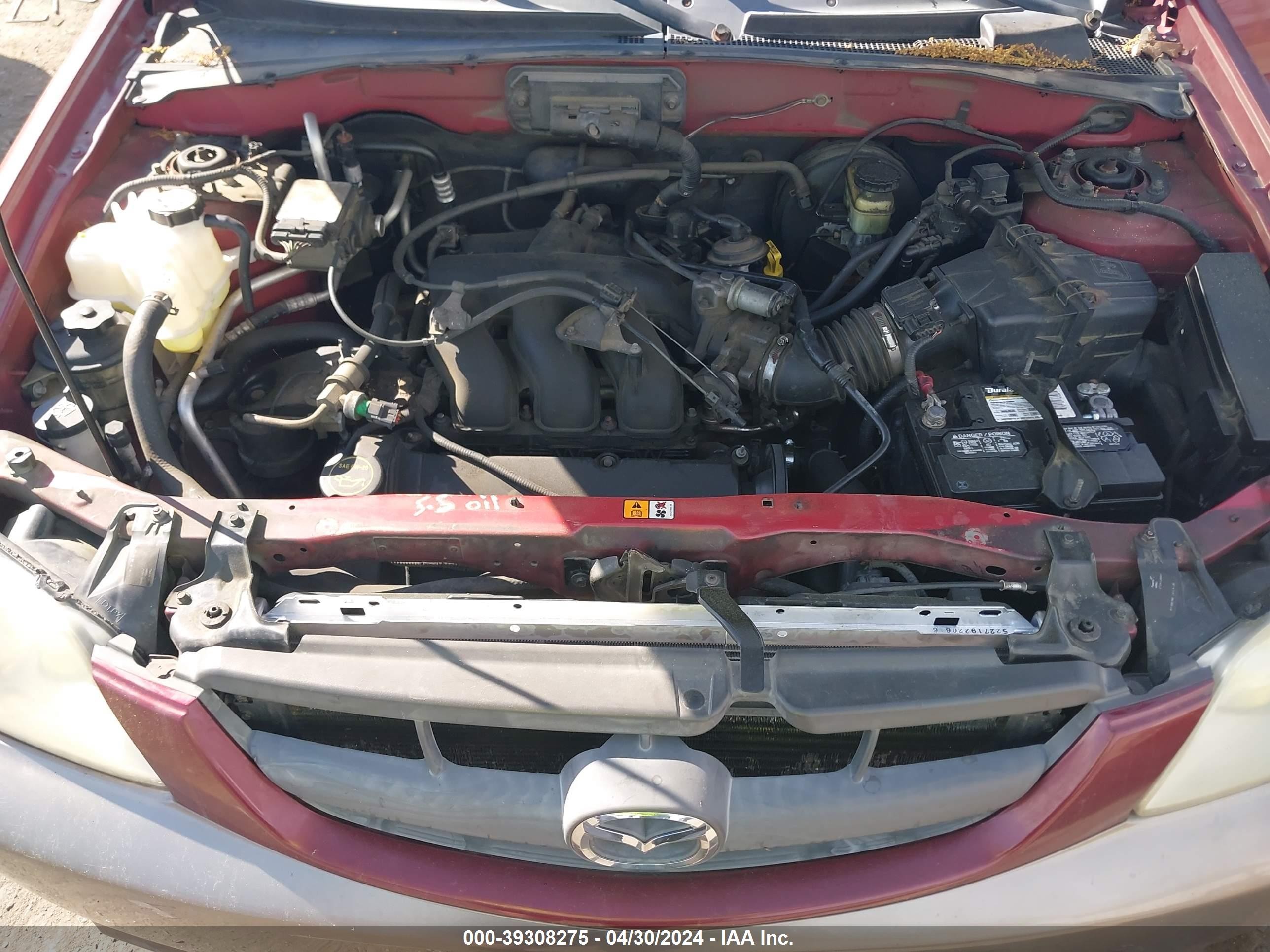 Photo 9 VIN: 4F2YZ94123KM03891 - MAZDA TRIBUTE 