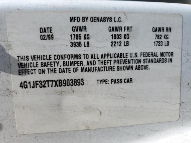 Photo 11 VIN: 4G1JF32T7XB903893 - CHEVROLET CAVALIER 