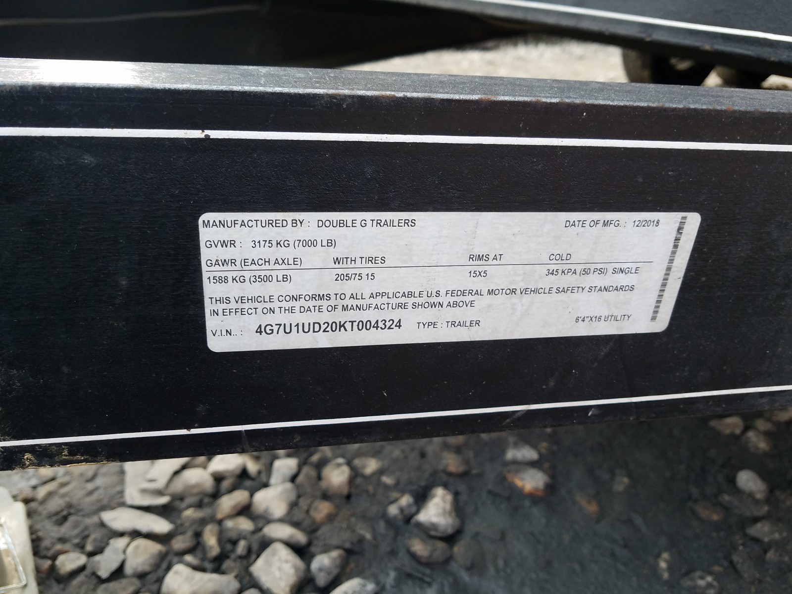 Photo 9 VIN: 4G7U1UD20KT004324 - OTHER TRAILER 