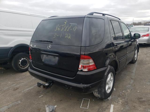 Photo 3 VIN: 4JGAB54E0YA173438 - MERCEDES-BENZ ML 320 