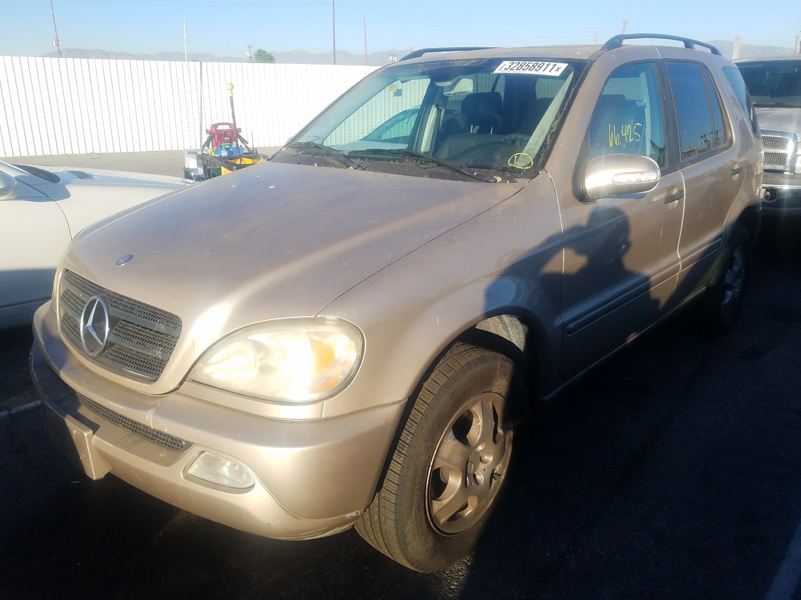 Photo 1 VIN: 4JGAB57E53A447950 - MERCEDES-BENZ ML 350 