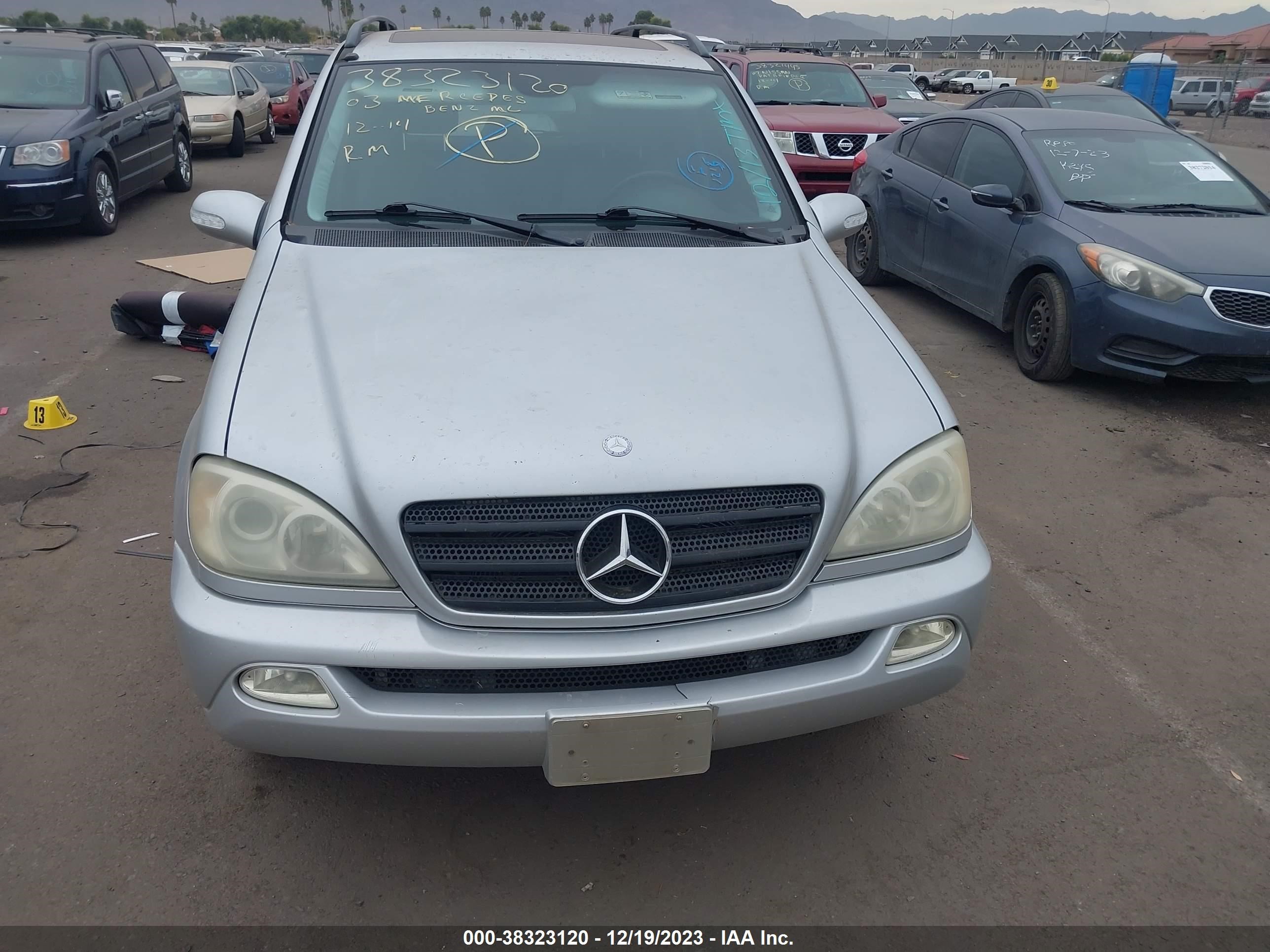 Photo 5 VIN: 4JGAB57E83A434111 - MERCEDES-BENZ M-KLASSE 