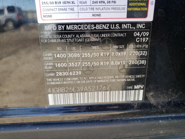 Photo 12 VIN: 4JGBB25E39A521767 - MERCEDES-BENZ ML 