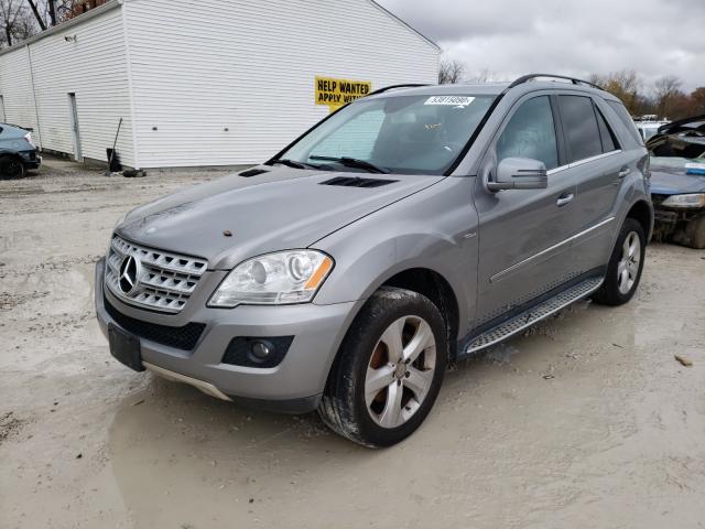 Photo 1 VIN: 4JGBB2FB3BA634967 - MERCEDES-BENZ ML 350 BLU 