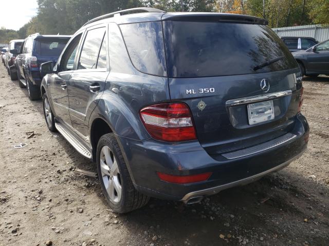 Photo 2 VIN: 4JGBB2FB4BA665029 - MERCEDES-BENZ ML 350 BLU 