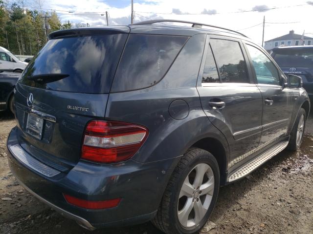 Photo 3 VIN: 4JGBB2FB4BA665029 - MERCEDES-BENZ ML 350 BLU 