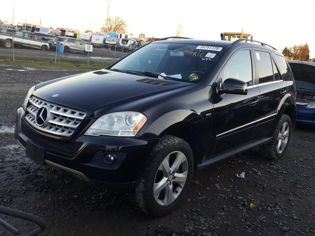 Photo 1 VIN: 4JGBB2FB4BA727707 - MERCEDES-BENZ ML 350 BLU 