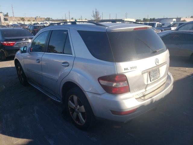 Photo 2 VIN: 4JGBB5GB3BA681593 - MERCEDES-BENZ ML 350 