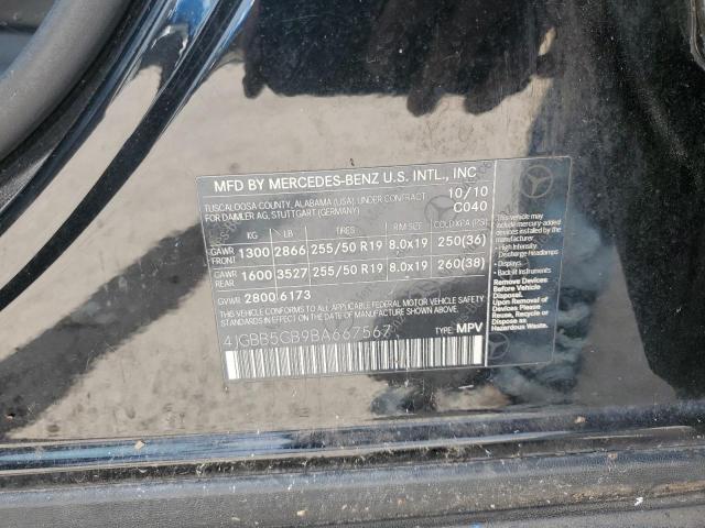 Photo 11 VIN: 4JGBB5GB9BA667567 - MERCEDES-BENZ ML 350 