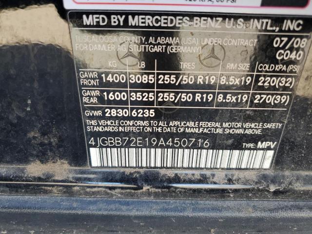 Photo 11 VIN: 4JGBB72E19A450716 - MERCEDES-BENZ M-CLASS 