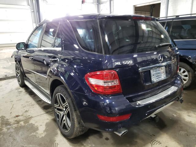 Photo 2 VIN: 4JGBB7CBXAA600296 - MERCEDES-BENZ ML 550 4MA 