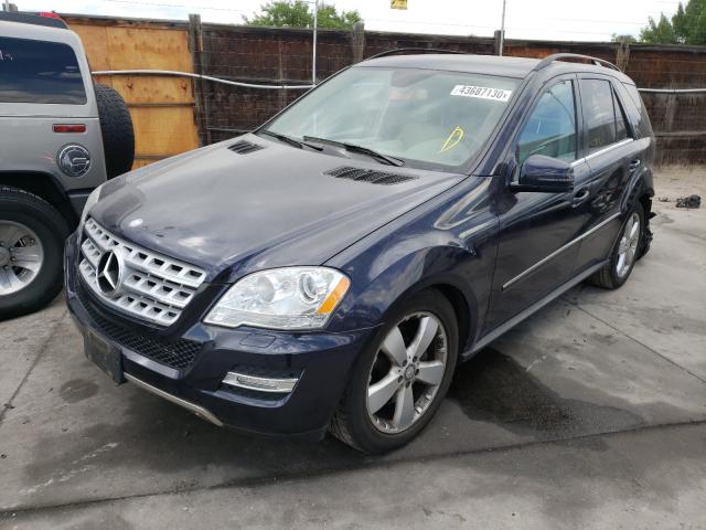 Photo 1 VIN: 4JGBB8GB2BA671106 - MERCEDES-BENZ ML 350 4MA 