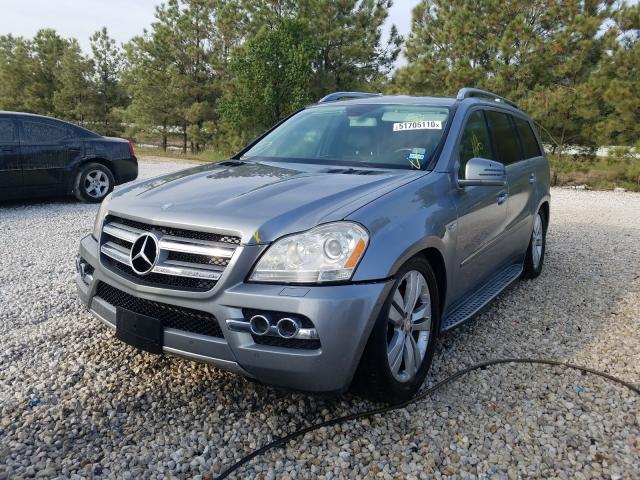 Photo 1 VIN: 4JGBF2FE2BA636837 - MERCEDES-BENZ GL 350 BLU 