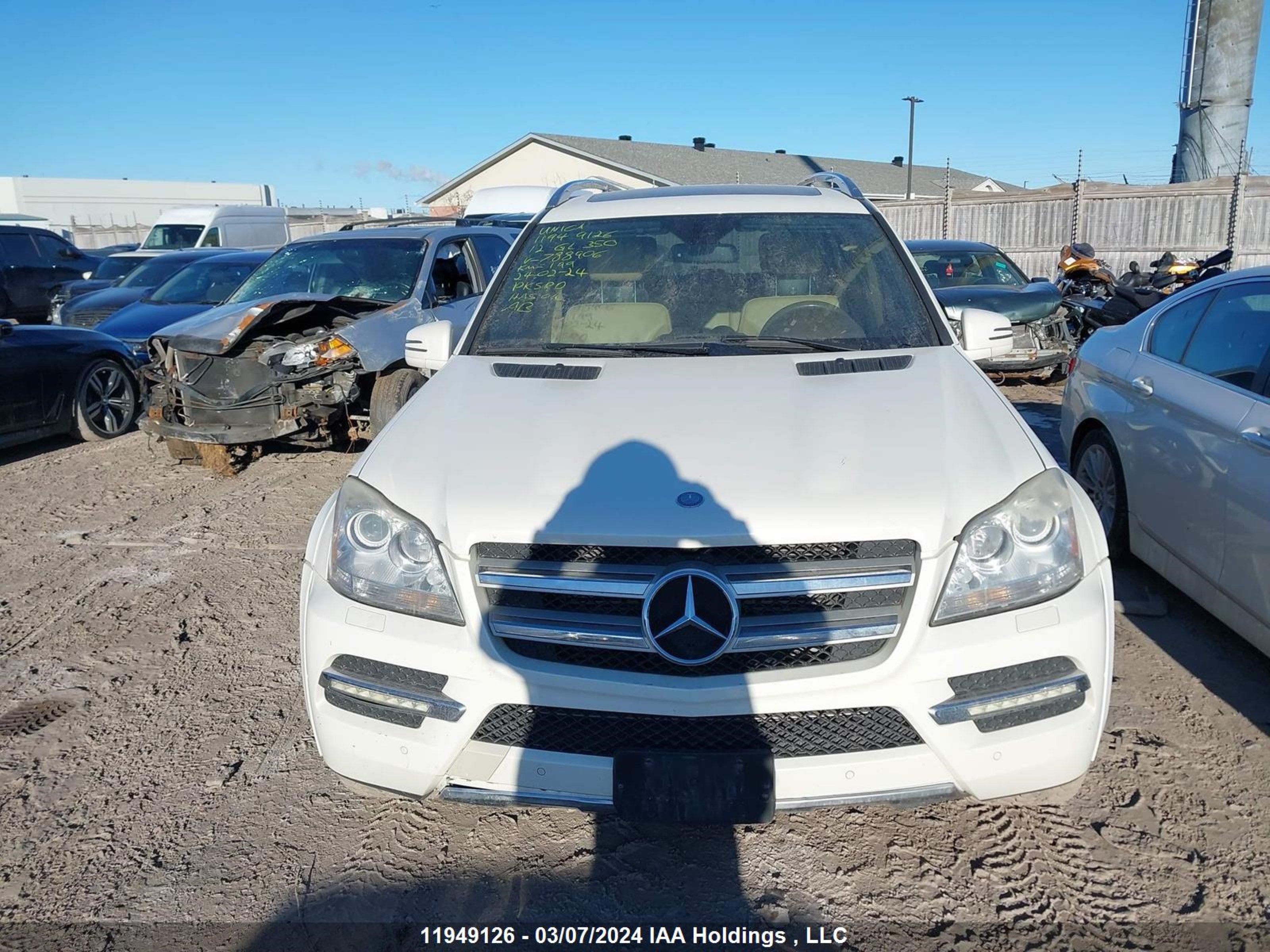 Photo 11 VIN: 4JGBF2FE7CA788906 - MERCEDES-BENZ GL-KLASSE 