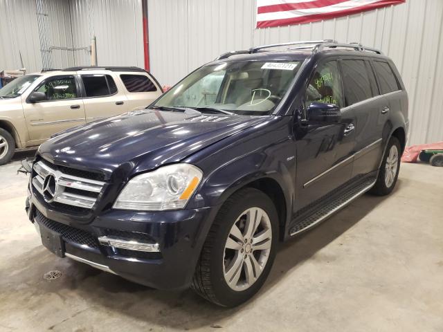 Photo 1 VIN: 4JGBF2FE9BA688837 - MERCEDES-BENZ GL 350 BLU 