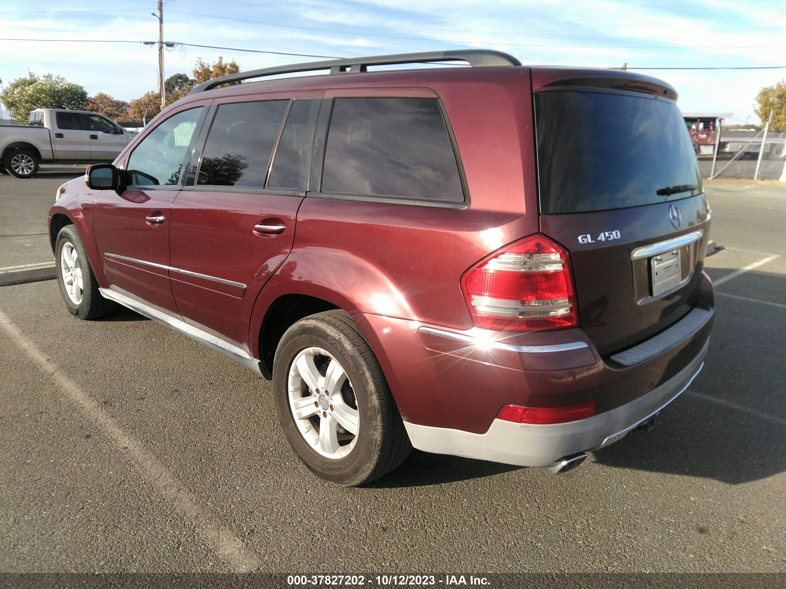 Photo 2 VIN: 4JGBF71E78A379753 - MERCEDES-BENZ GL 450 4MA 