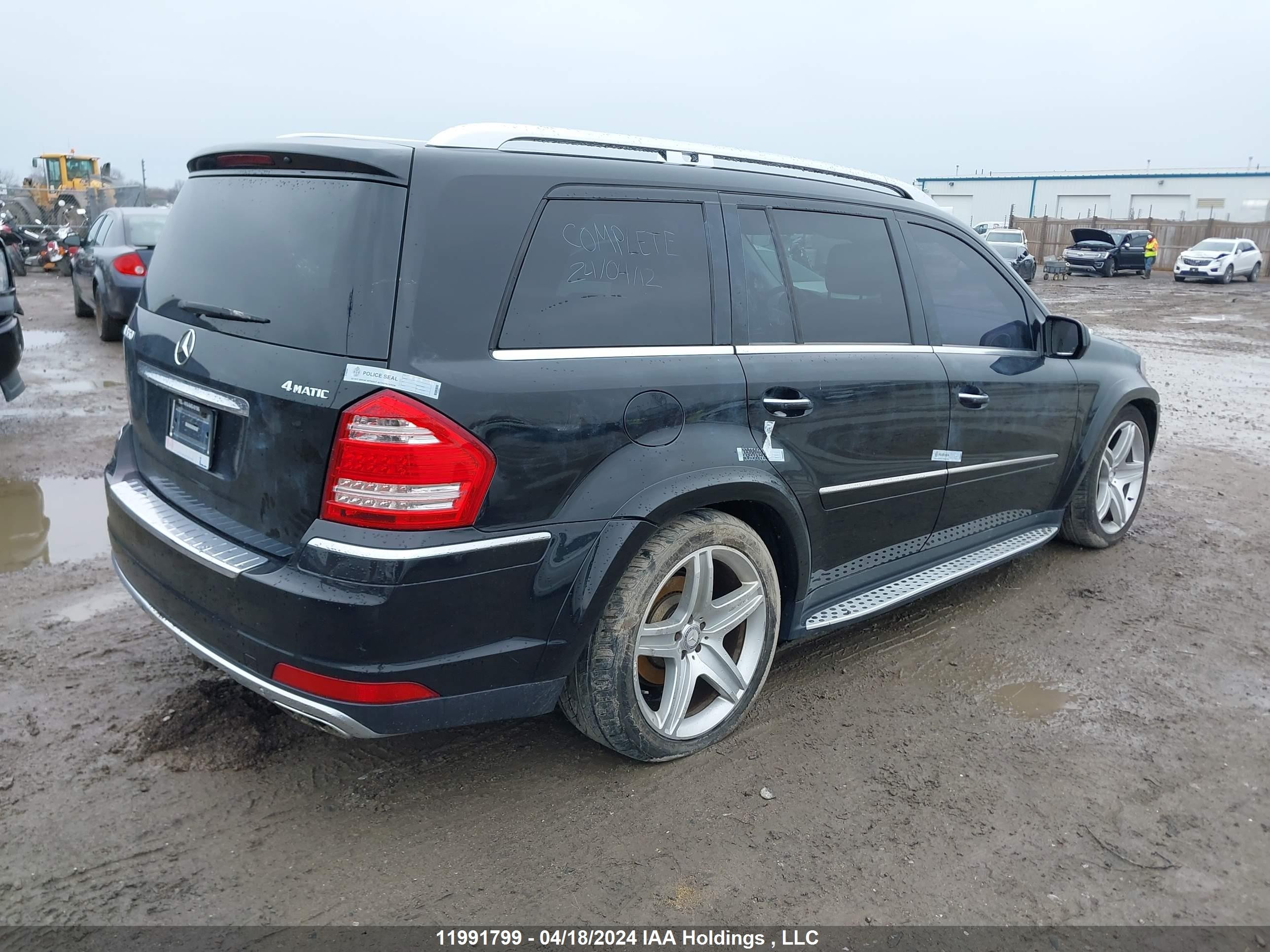 Photo 3 VIN: 4JGBF8GE6AA563763 - MERCEDES-BENZ GL-KLASSE 