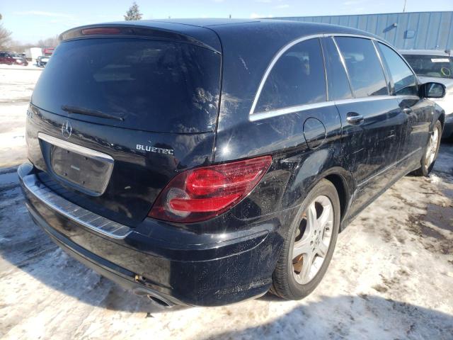 Photo 3 VIN: 4JGCB2FB5AA104177 - MERCEDES-BENZ R 350 BLUE 