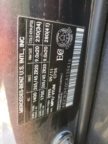 Photo 12 VIN: 4JGCB2FE0CA139416 - MERCEDES-BENZ R 350 BLUE 