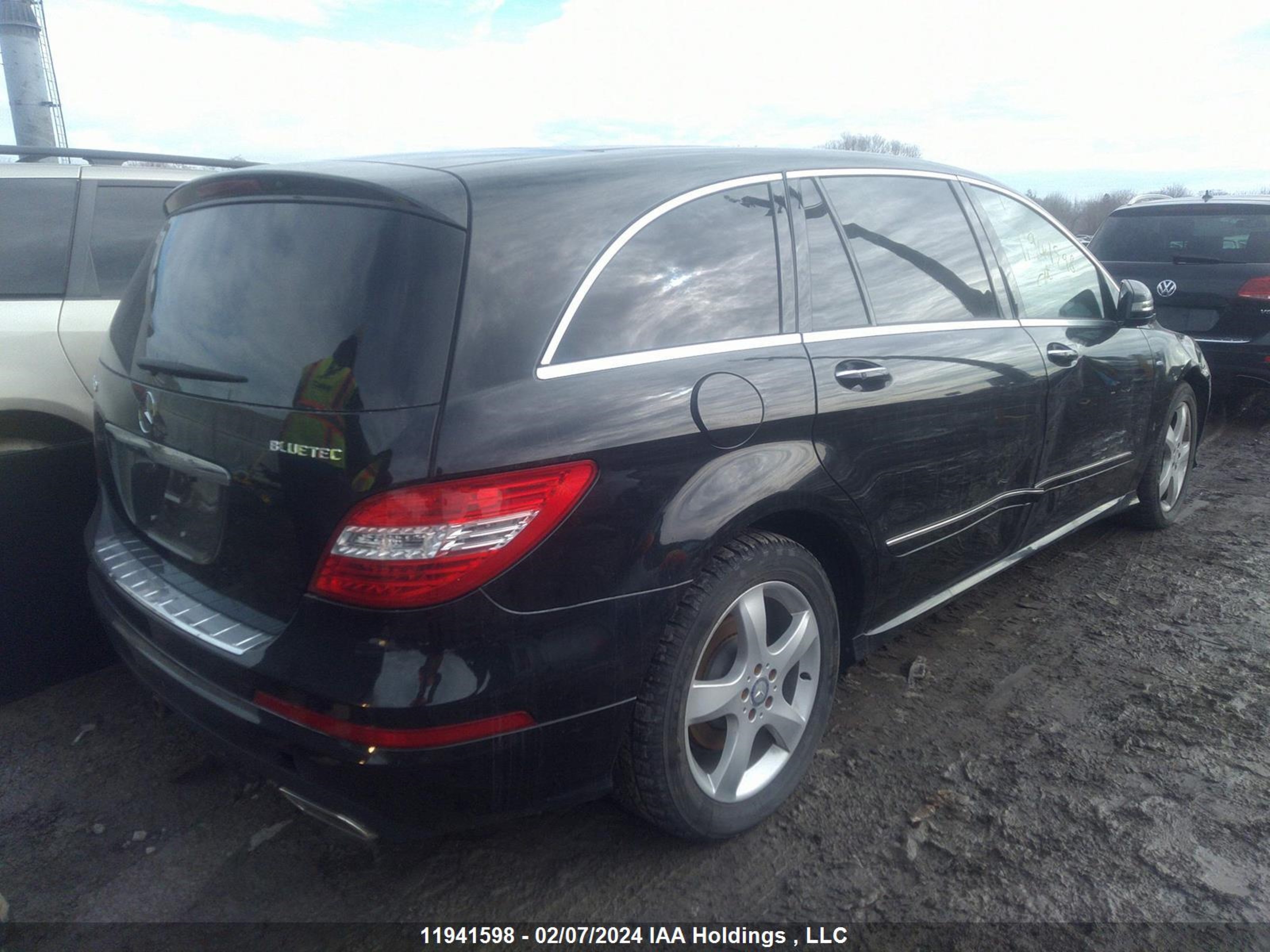 Photo 3 VIN: 4JGCB2FE2CA151597 - MERCEDES-BENZ R-KLASSE 