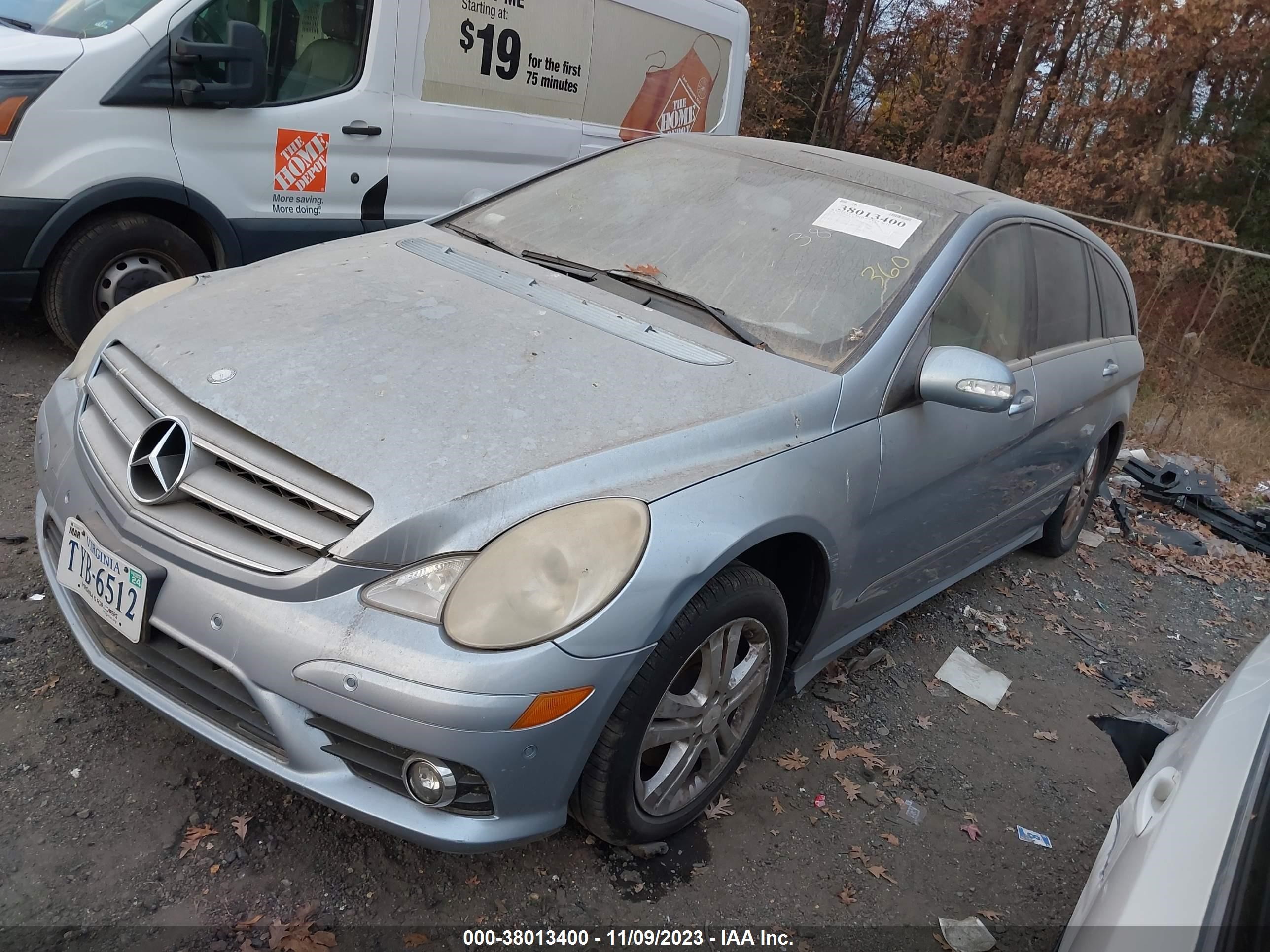 Photo 1 VIN: 4JGCB65E98A081290 - MERCEDES-BENZ R-KLASSE 