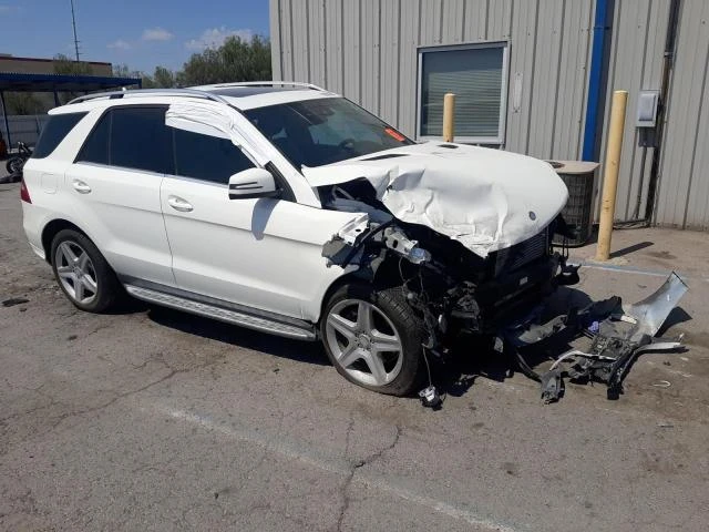 Photo 3 VIN: 4JGDA0EB0FA502076 - MERCEDES-BENZ ML 250 BLU 