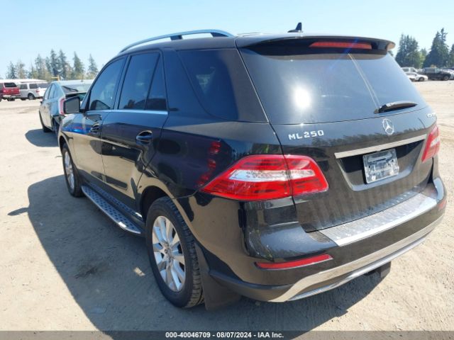 Photo 2 VIN: 4JGDA0EB0FA547180 - MERCEDES-BENZ ML-CLASS 