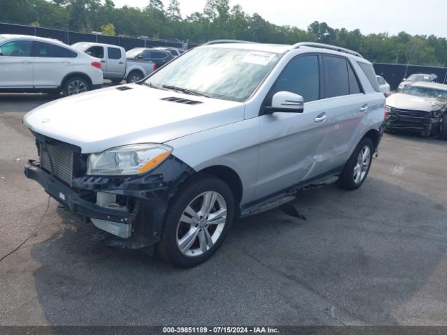 Photo 1 VIN: 4JGDA0EB2FA472322 - MERCEDES-BENZ ML 250 BLUETEC 