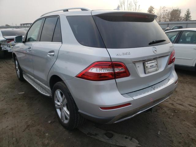 Photo 2 VIN: 4JGDA0EB5FA501490 - MERCEDES-BENZ ML 250 BLU 