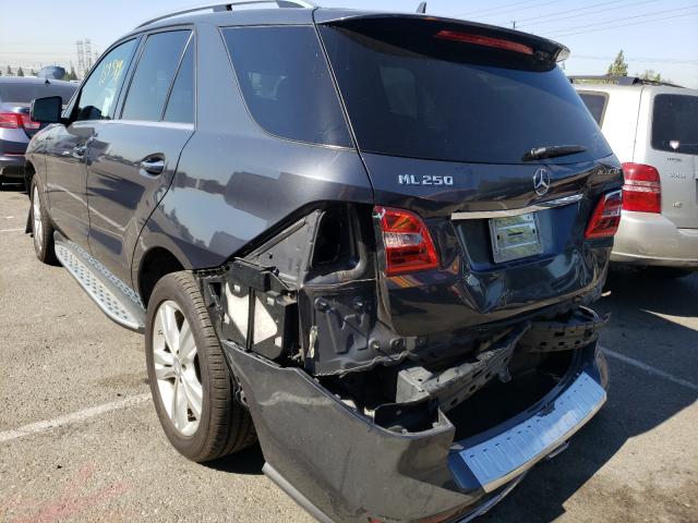 Photo 2 VIN: 4JGDA0EB7FA572044 - MERCEDES-BENZ ML 250 BLU 