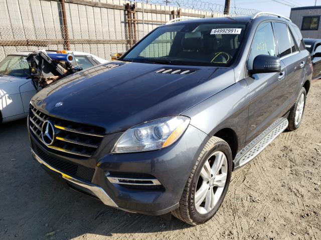 Photo 1 VIN: 4JGDA0EB7FA572044 - MERCEDES-BENZ ML 250 BLU 