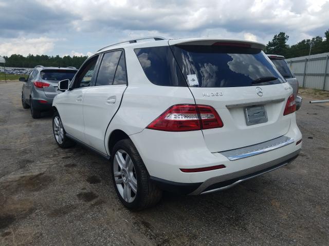 Photo 2 VIN: 4JGDA0EB8FA473152 - MERCEDES-BENZ ML 250 BLU 