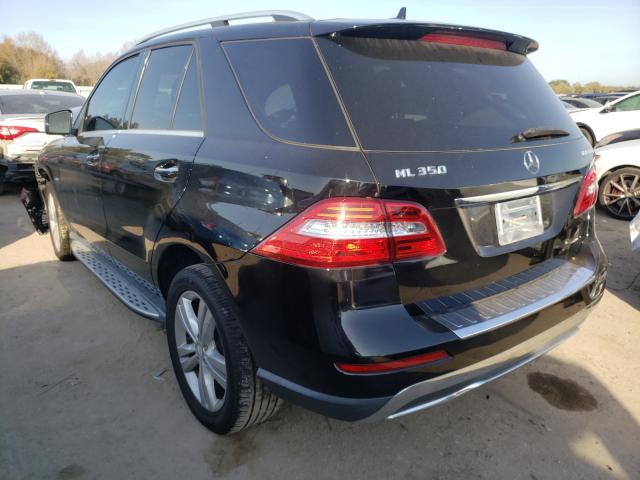 Photo 2 VIN: 4JGDA2EB0CA026080 - MERCEDES-BENZ ML 350 BLU 