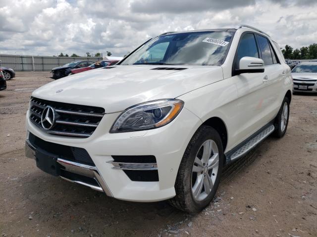 Photo 1 VIN: 4JGDA2EB0DA128867 - MERCEDES-BENZ ML 350 BLU 