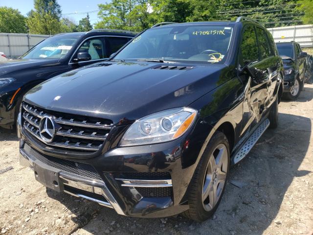 Photo 1 VIN: 4JGDA2EB0EA343652 - MERCEDES-BENZ ML 350 BLU 