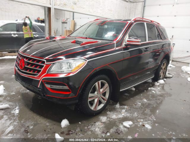 Photo 1 VIN: 4JGDA2EB1CA025973 - MERCEDES-BENZ ML 350 BLUETEC 