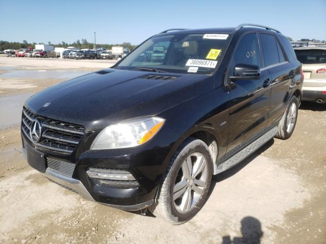 Photo 1 VIN: 4JGDA2EB1CA093223 - MERCEDES-BENZ ML 350 BLU 