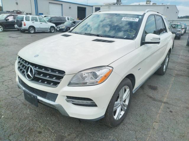 Photo 1 VIN: 4JGDA2EB2CA012911 - MERCEDES-BENZ ML 350 BLU 