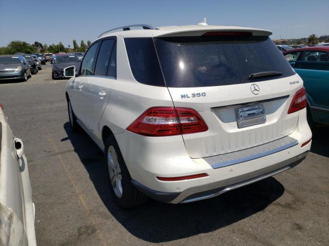 Photo 2 VIN: 4JGDA2EB2CA012911 - MERCEDES-BENZ ML 350 BLU 