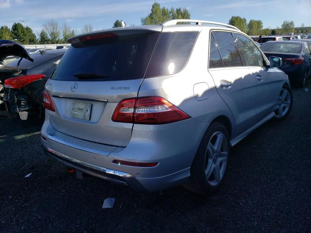 Photo 3 VIN: 4JGDA2EB2FA482845 - MERCEDES-BENZ ML 350 BLU 