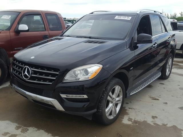 Photo 1 VIN: 4JGDA2EB3CA091005 - MERCEDES-BENZ ML 350 BLU 