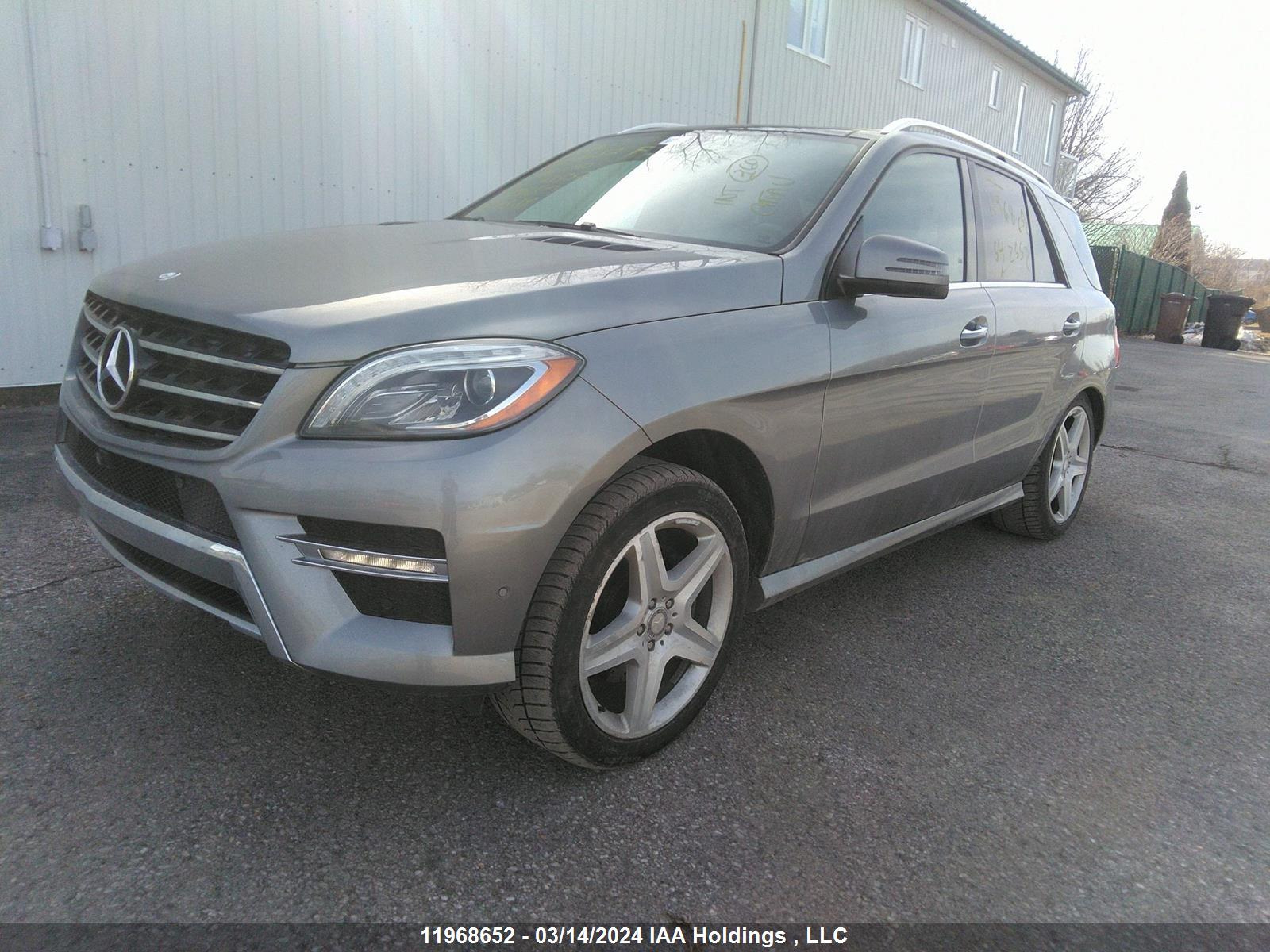 Photo 1 VIN: 4JGDA2EB3FA542552 - MERCEDES-BENZ M-KLASSE 