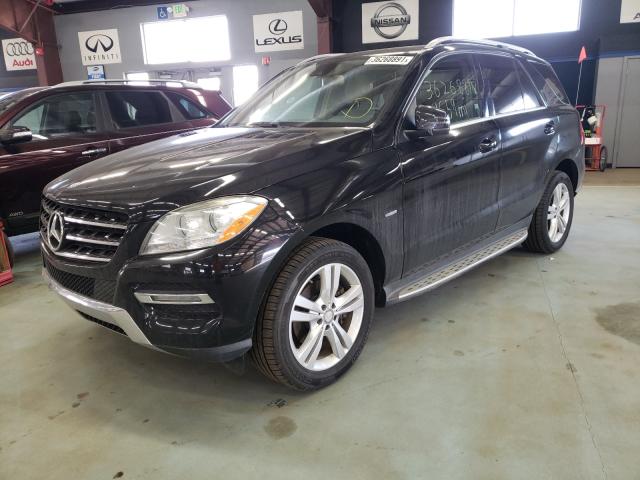 Photo 1 VIN: 4JGDA2EB4CA054691 - MERCEDES-BENZ ML 350 BLU 